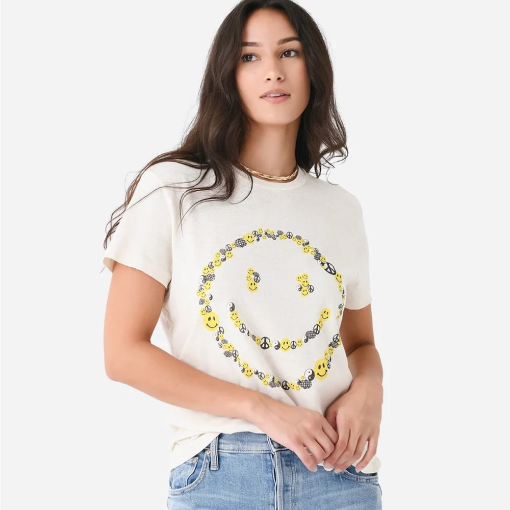 RE/DONE Women's Smile 70s Loose Tee size medium